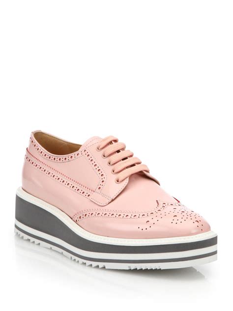 prada brogue womens